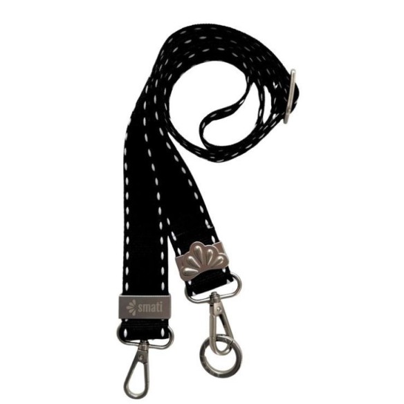TRACOLLA SMATI 70-130 CM, Noir