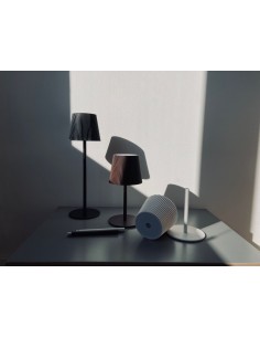 LAMPADA DA TAVOLO, Marrone