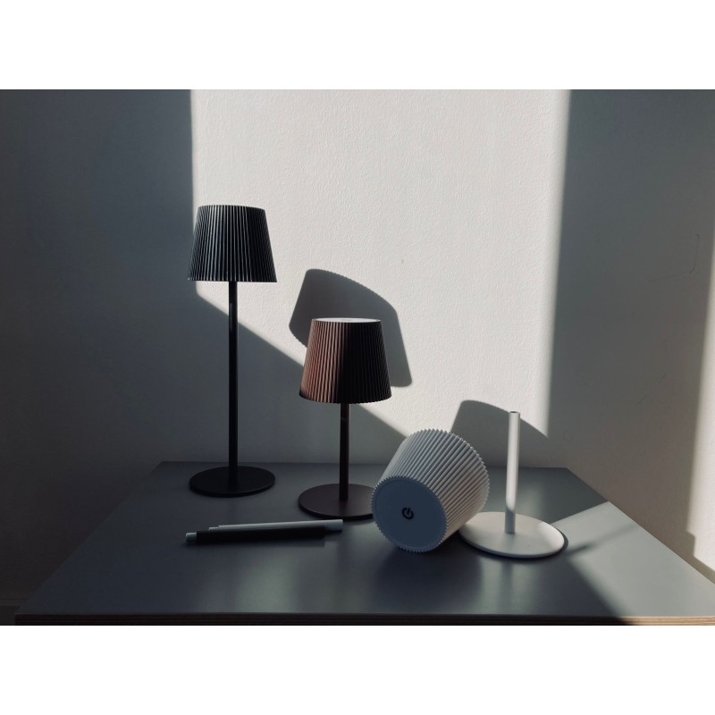 LAMPADA DA TAVOLO, Marrone