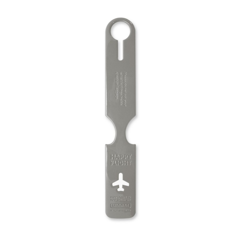 HF PETIT LUGGAGE TAG-Gray