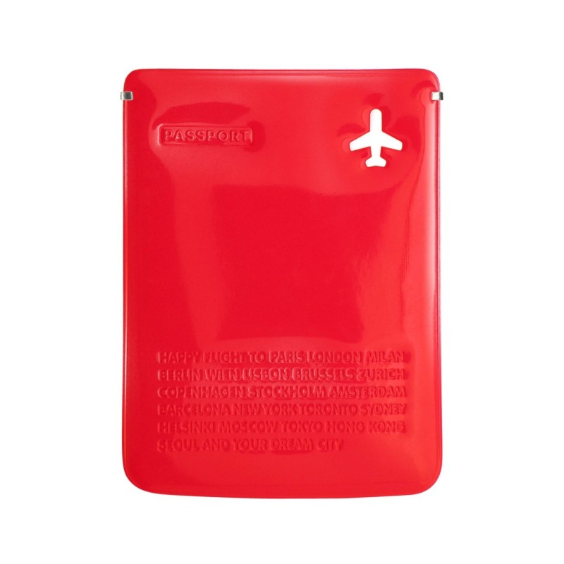 HF PASSPORT SLEEVE-Red