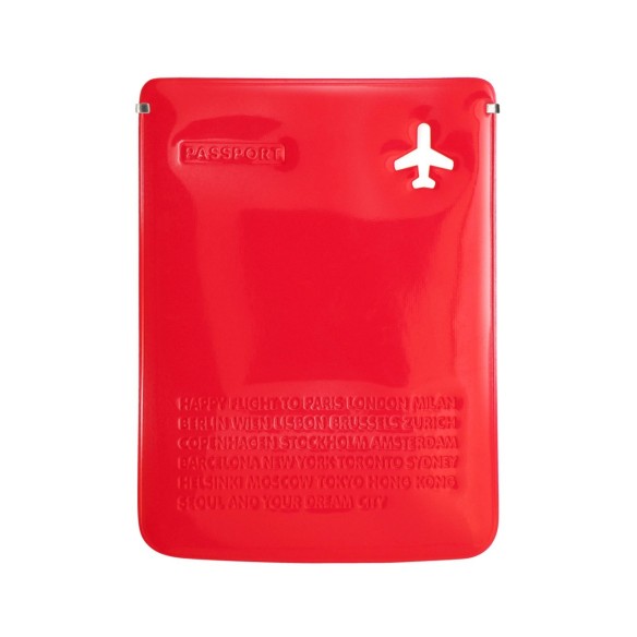 HF PASSPORT SLEEVE-Red