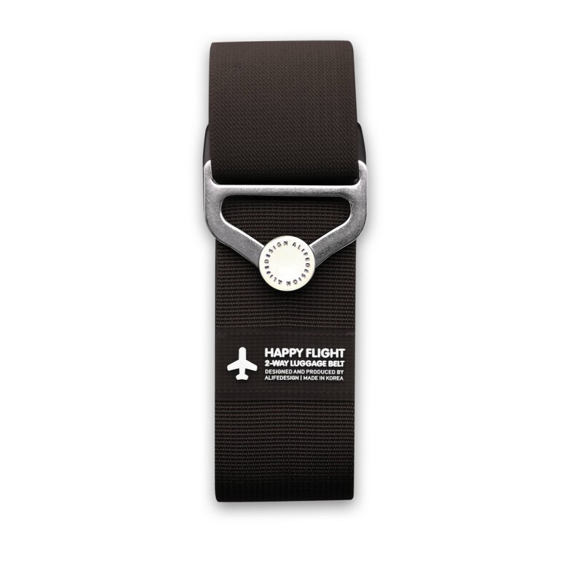 LUGGAGE BELT 2IN1 MARRONE