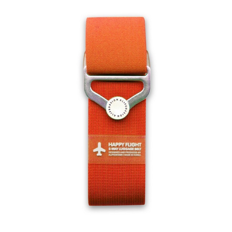 LUGGAGE BELT 2IN1 ARANCIONE