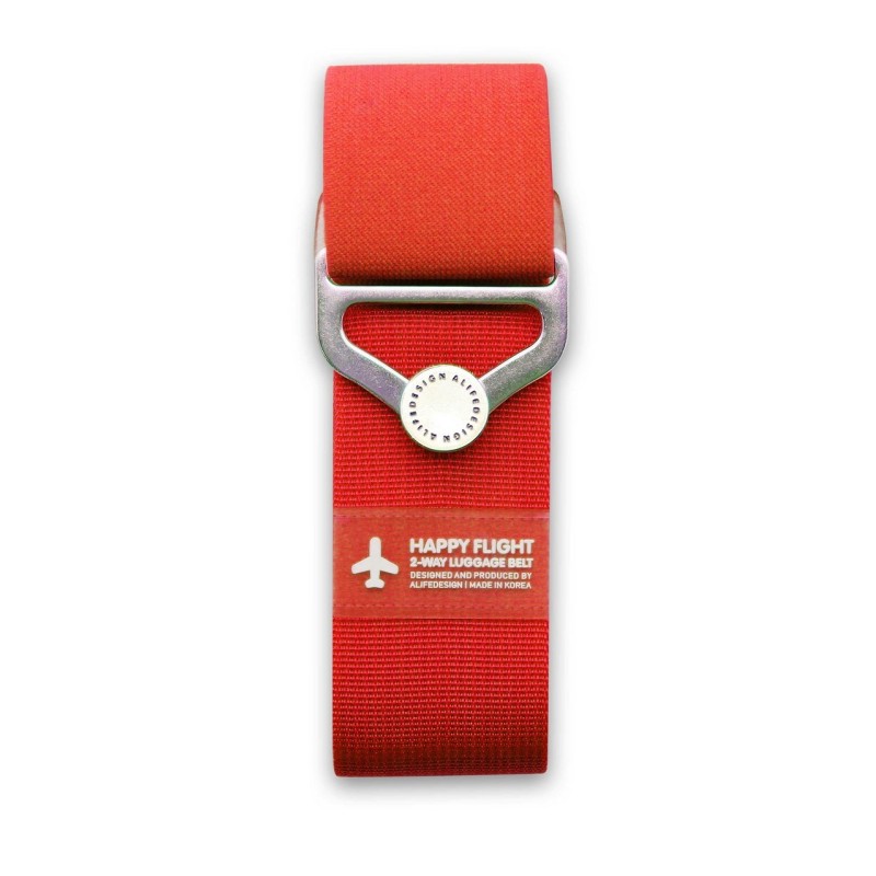 LUGGAGE BELT 2IN1 ROSSO