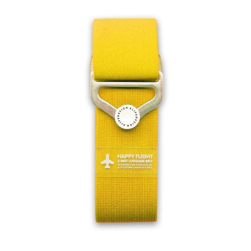 LUGGAGE BELT 2IN1GIALLO