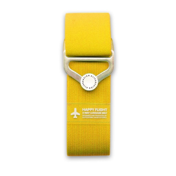 LUGGAGE BELT 2IN1GIALLO