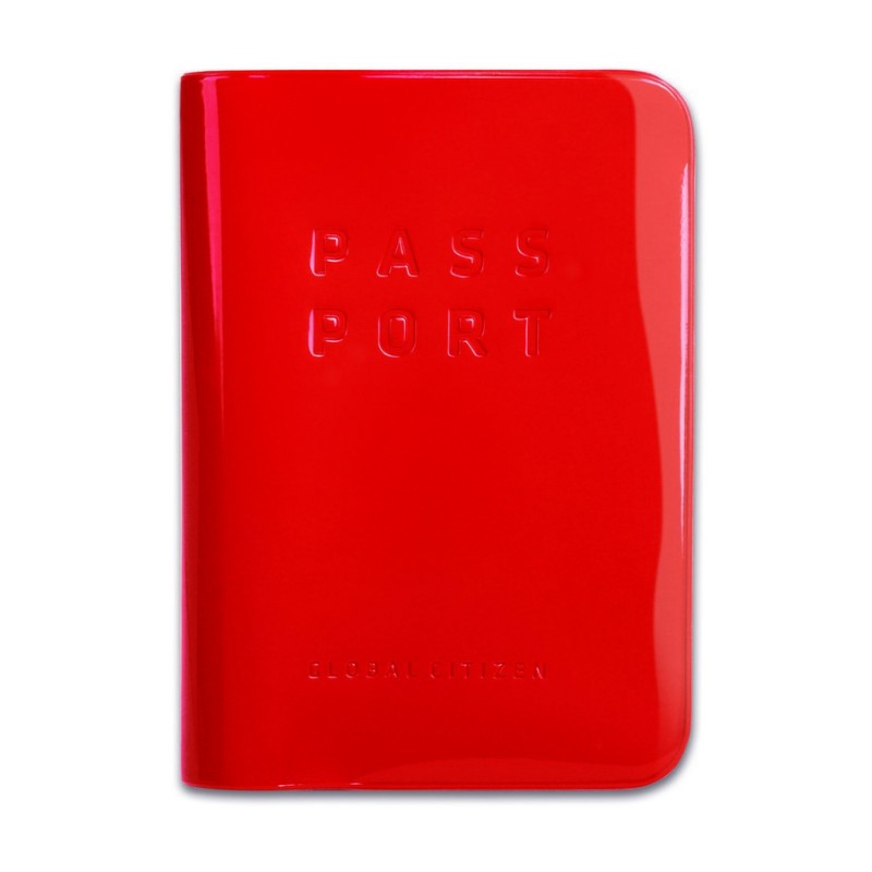 DA PASSPORT COVER SMOLY Red