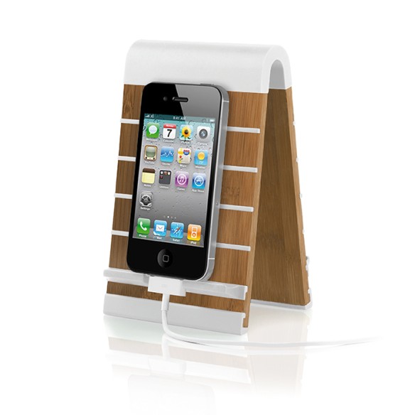 ZEN STAND Bamboo White