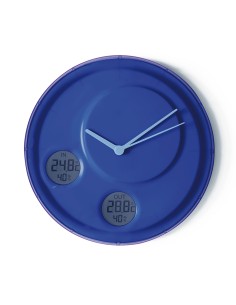 FLOW WALL CLOCK Blue