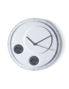 FLOW WALL CLOCK White