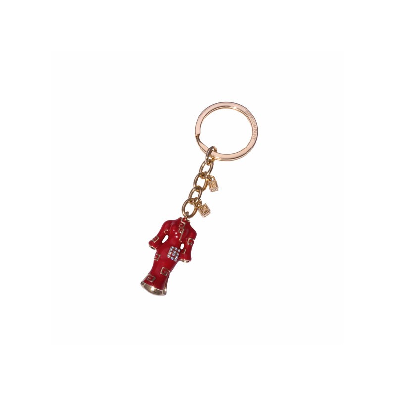 CHEONGSAM, KEYRING, RED