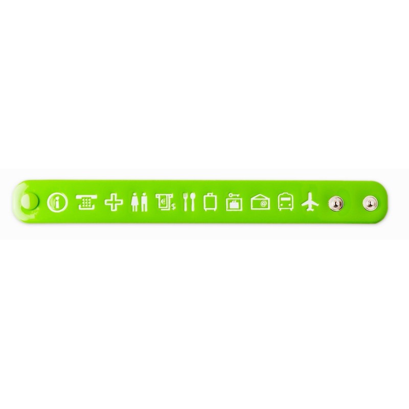 Bracciale viaggio verde Alife