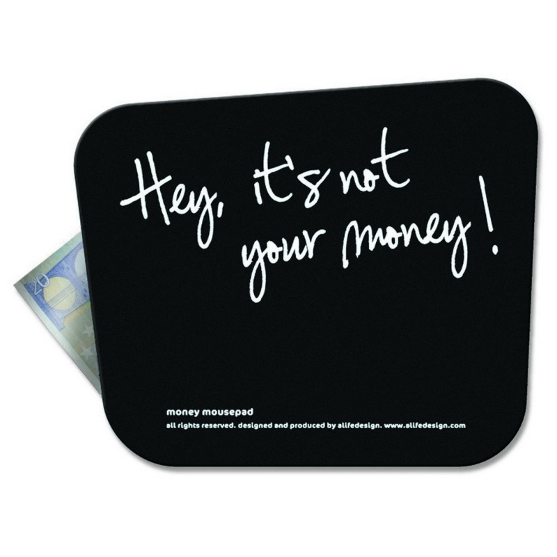 MONEY MOUSE PAD NERO