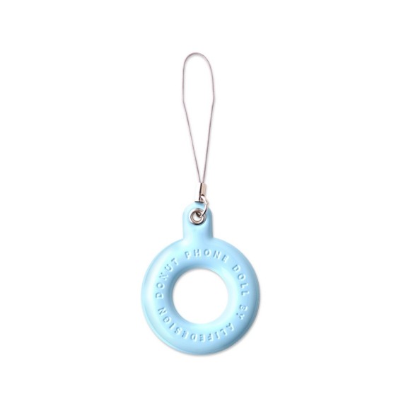 PORTA CHIAVI PER CELLULARE AZZURRO CHIARO