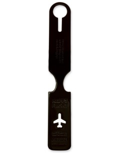 HF PETIT LUGGAGE TAG-B-Brown 2