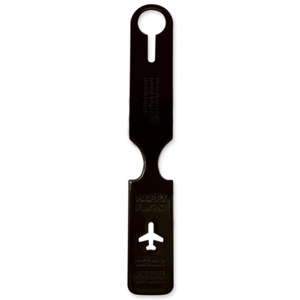 HF PETIT LUGGAGE TAG-B-Brown