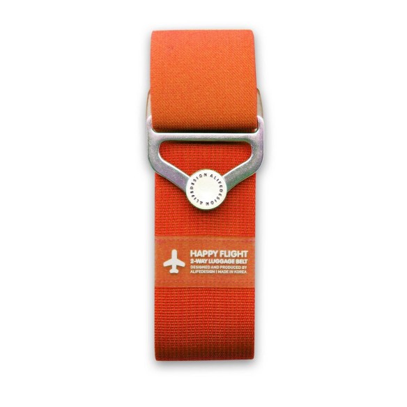 LUGGAGE BELT 2IN1 ARANCIONE