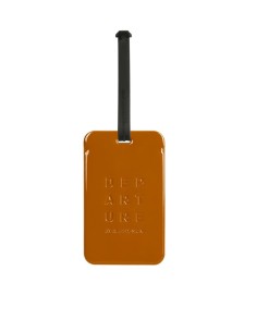 DA LUGGAGE TAG TERRACOTTA 2