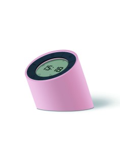 THE EDGE LIGHT ALARM CLOCK, Pink 2