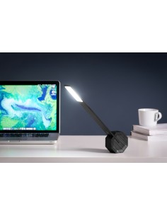 OCTAGON ONE RECHARGEABLE DESK LIGHT, Black 2