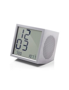 PRISM CLOCK RADIO    Aluminium 2