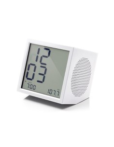PRISM CLOCK RADIO    White 2