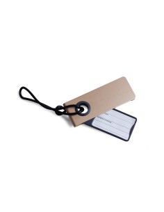 Etichetta valigia Light Gold di Lexon