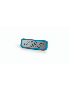 SCRIPT CLOCK SMALL Blu Lexon