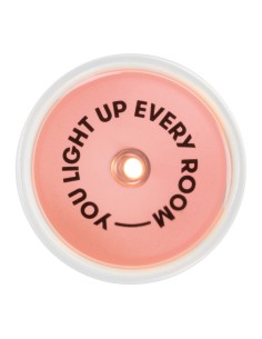 Candela con messaggio You Ligth Up Every Room 
