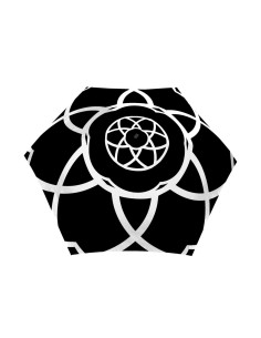 GEOMETRIC FLOWER, Pieghevole Medium