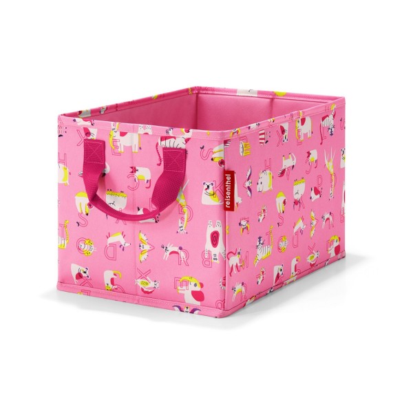 STORAGEBOX KIDS ABC FRIENDS Pink