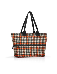 SHOPPER E1, Glencheck Red Reisenthel