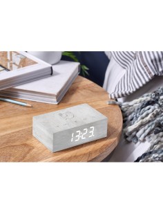 FLIP CLICK CLOCK, White Birch