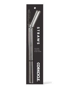 CANNUCCE IN ACCIAIO - SET 2 pz