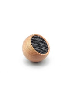 TUMBLER SELFIE SPEAKER, natural cherry wood